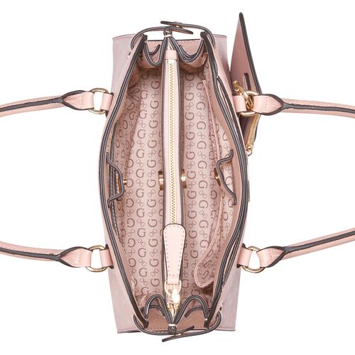 Bolso Satchel Guess Factory Rosa para Mujer