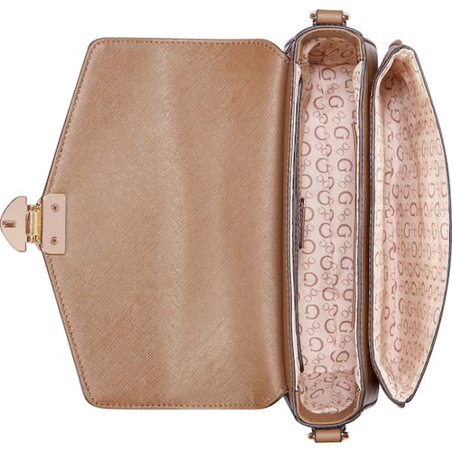 Bolso Crossbody Guess Café Factory para Mujer