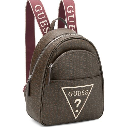 Mochila Backpack Guess Café Multicolor para Mujer