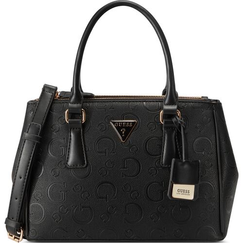 Bolso Satchcel Guess Factory Negro para Mujer