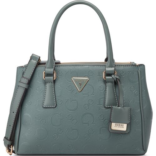 Bolso Satchel Guess Factory Verde para Mujer