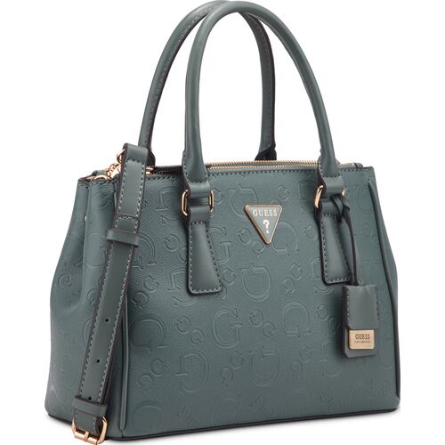 Bolso Satchel Guess Factory Verde para Mujer