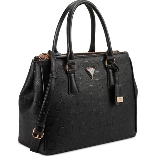Bolso Satchel Guess Factory Negro para Mujer