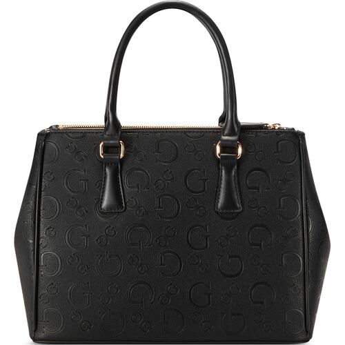 Bolso Satchel Guess Factory Negro para Mujer