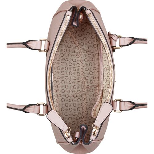 Bolso Satchel Guess Factory Rosa para Mujer