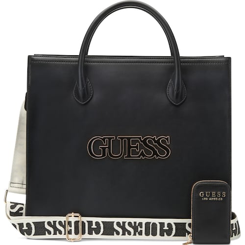 Bolso Tote Guess Negro para Mujer