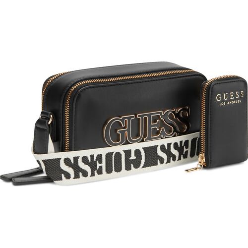 Bolso Crossbody Guess Negro para Mujer