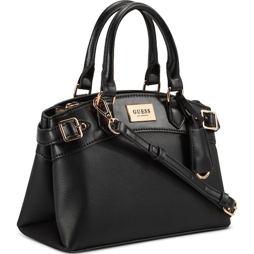 Bolso Satchel Guess Factory Negro para Mujer
