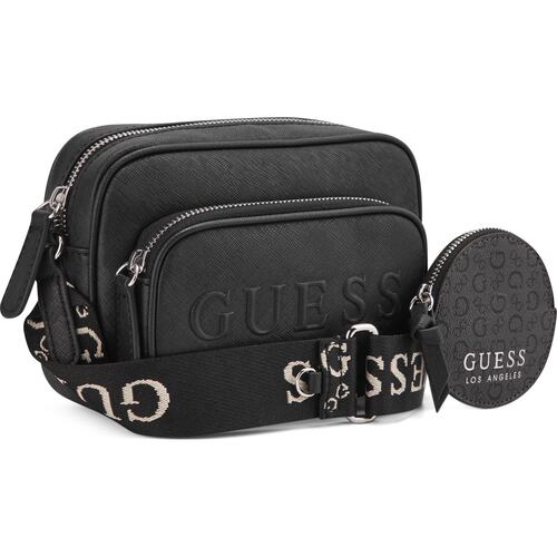 Bolso Crossbody Guess Factory Negro para Mujer