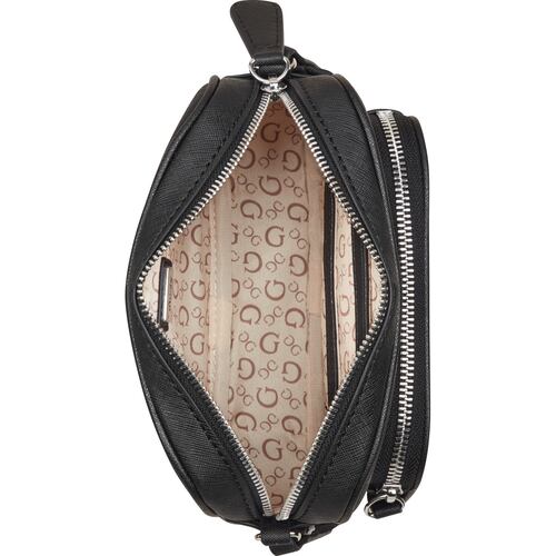 Bolso Crossbody Guess Factory Negro para Mujer