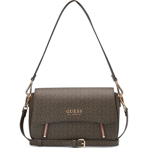 Bolso Crossbody Guess Café Obscuro para Mujer