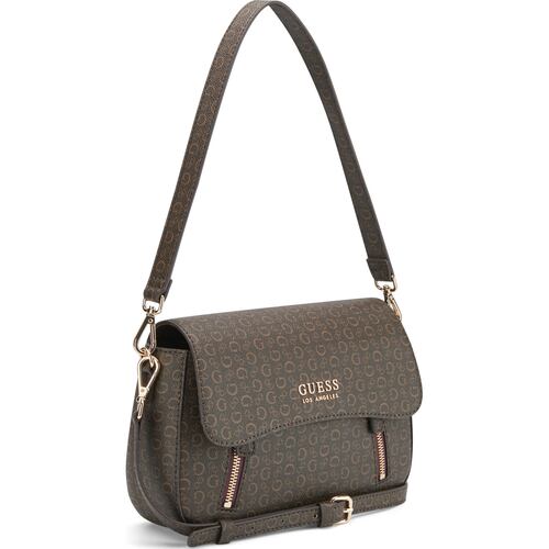 Bolso Crossbody Guess Café Obscuro para Mujer