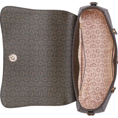 Bolso Crossbody Guess Café Obscuro para Mujer