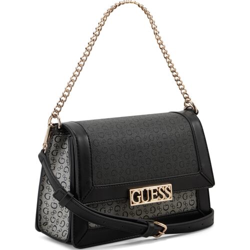 Bolso Crossbody Guess Factory Negro para Mujer