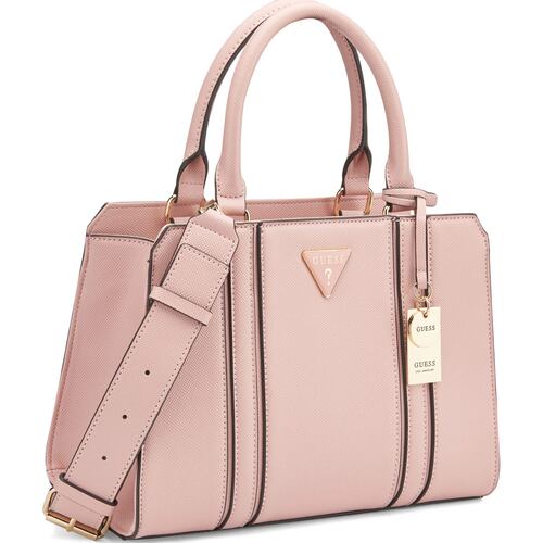 Bolsa Satchel Guess Color Rosa Claro para Mujer