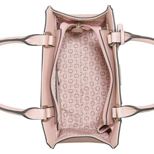 Bolsa Satchel Guess Color Rosa Claro para Mujer