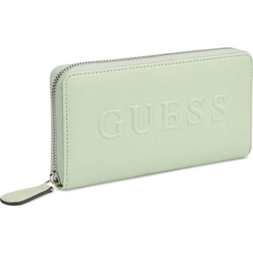 Cartera Z Around Guess Factory Verde para Mujer