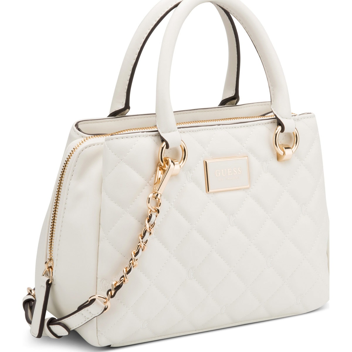 Bolso Mujer Guess Bolso Guess Eco Gemma Mini Blanco Para Mujer
