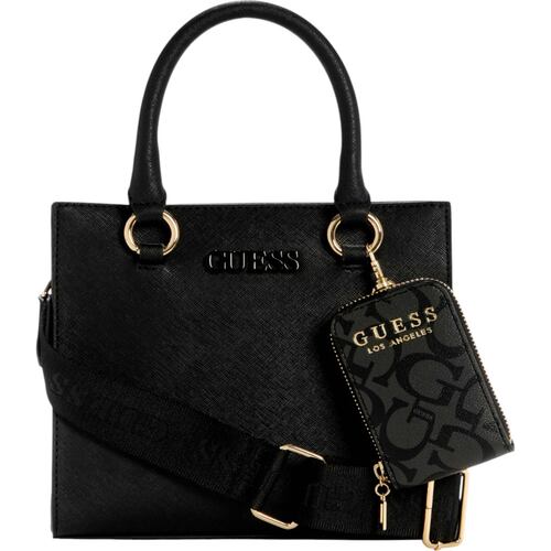 Bolsa Satchel Guess Color Negro para Mujer