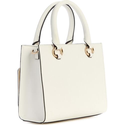 Bolsa Satchel Guess Color Beige Claro para Mujer