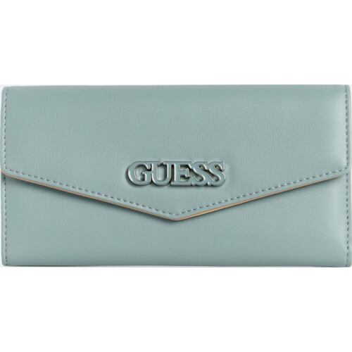 Cartera Slim Clutch Guess Color Azul Medio para Mujer