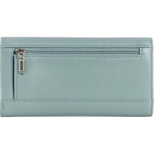 Cartera Slim Clutch Guess Color Azul Medio para Mujer