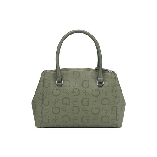 Bolsa Satchel Guess Color Verde Olivo para Mujer