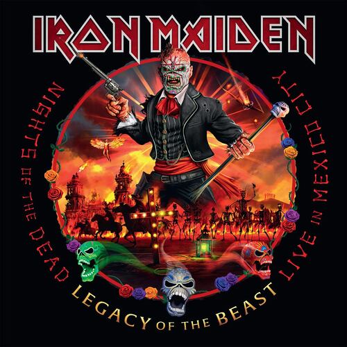 CD2 Iron Maiden - Nights Of The Dead Legacy Of The Beast Live In Mexico City