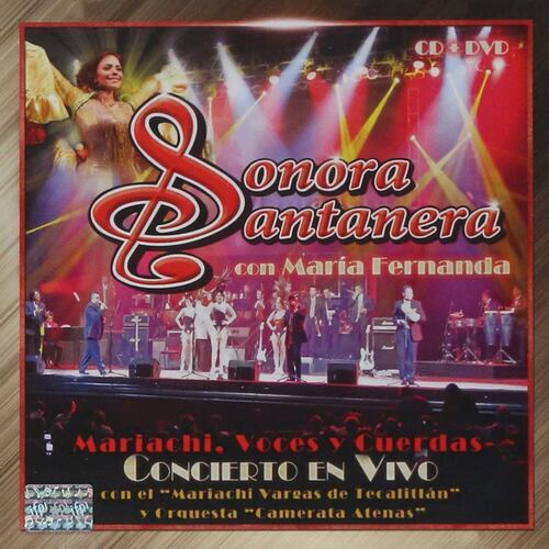 CD + DVD La Sonora Santanera - Mariachi, Voces Y Cuerdas