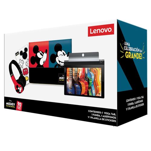 Bundle Mickey Tableta Lenovo TAB YT3+ Case
