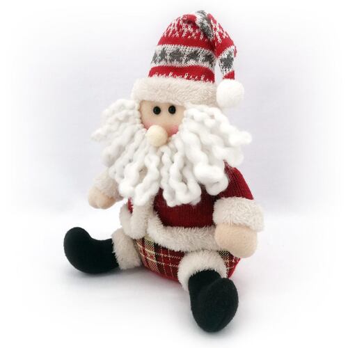 Santa Claus Sentado Con Música
