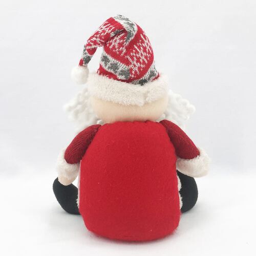 Santa Claus Sentado Con Música
