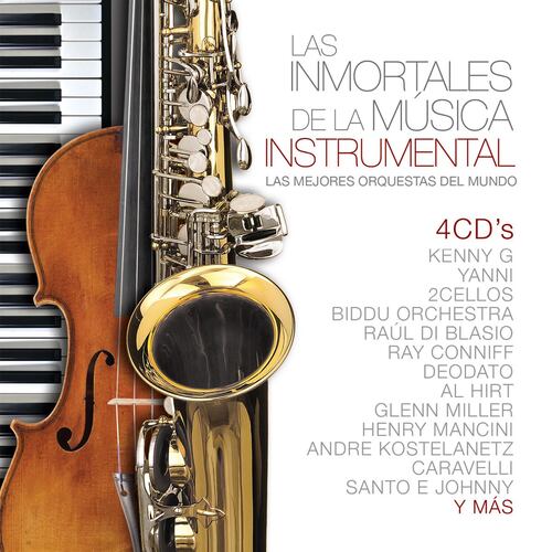 4CD Las Inmortales de la Música Instrumental
