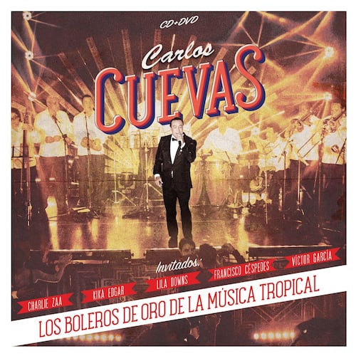 CD DVD Carlos Cuevas-Los Boleros de Oro de la Música Tropical