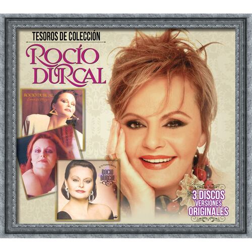 3CD Rocío Dúrcal-Tesoros de Colección: Como Tu Mujer / Canta Con Mariachi, Vol. 4 / Si Te Pudiera Mentir (Tres Discos Versiones Originales)