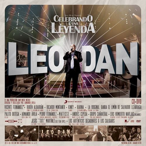 CD+ DVD Leo Dan-Celebrando a una Leyenda (En Vivo)