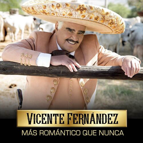 CD/DVD Vicente Fernández -Más Romántico que Nunca