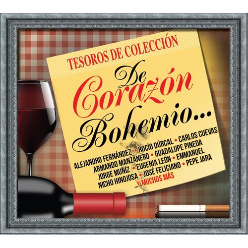 CD3 Varios Tesoros de Colección de Corazón Bohemio