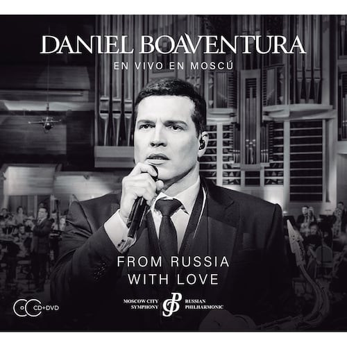 CD+ DVD Daniel Boaventura- From Russia With Love