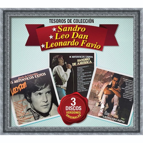 CD3 Tesoros de Colección Sandro, Leo Dan y Leonardo Favio