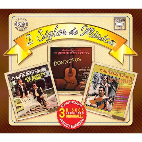 CD3 Los Donneños, Los Alegres de Terán, Los Troqueros - 2 Siglos de Música