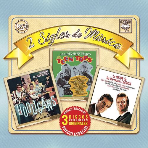 CD3 Los Teen Tops, Los Holligans, Los Hermanos Carrión - 2 Siglos de Música