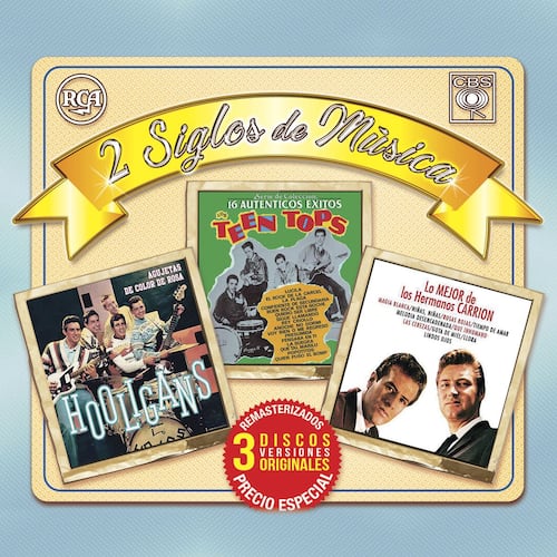 CD3 Los Teen Tops, Los Holligans, Los Hermanos Carrión - 2 Siglos de Música