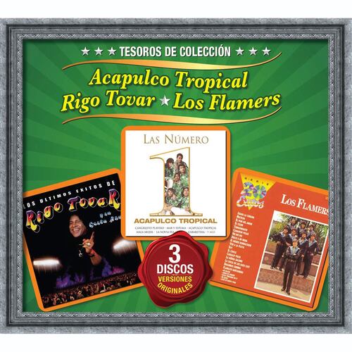 CD3 Tesoros de Colección Acapulco Tropical, Rigo Tovar y Los Flamers