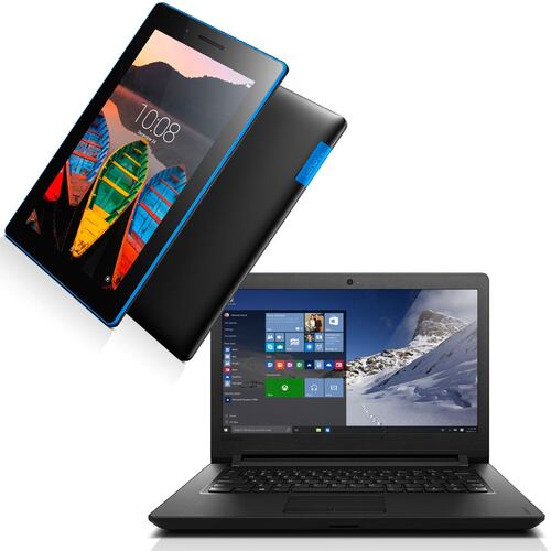 Paquete Laptop Lenovo Ideapad 110-14IBR + Phablet