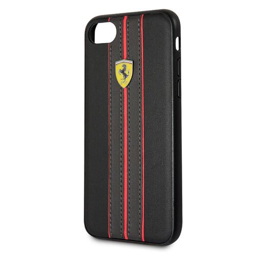 Funda Ferrari iPhone 6/7/8 Negra Piel
