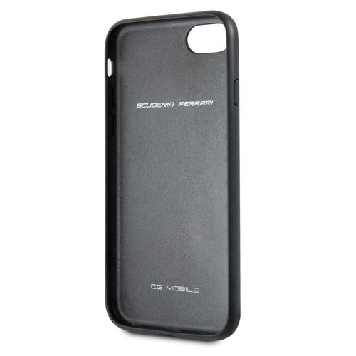 Funda Ferrari iPhone 6/7/8 Negra Piel