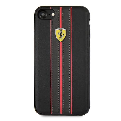 Funda Ferrari iPhone 6/7/8 Negra Piel