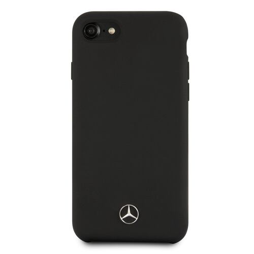 Funda Mercedes Benz iPhone 6/7/8 Negra Silicon