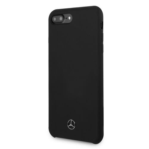 Funda Mercedes Benz iPhone 6+/7+/8+ Negra Silicon